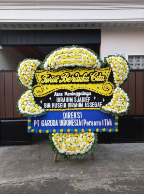 Papan Bunga Duka di Plosogaden