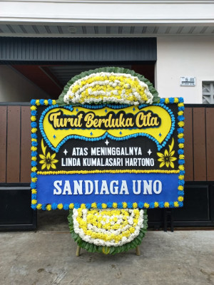 Papan Bunga Duka di Plosogaden